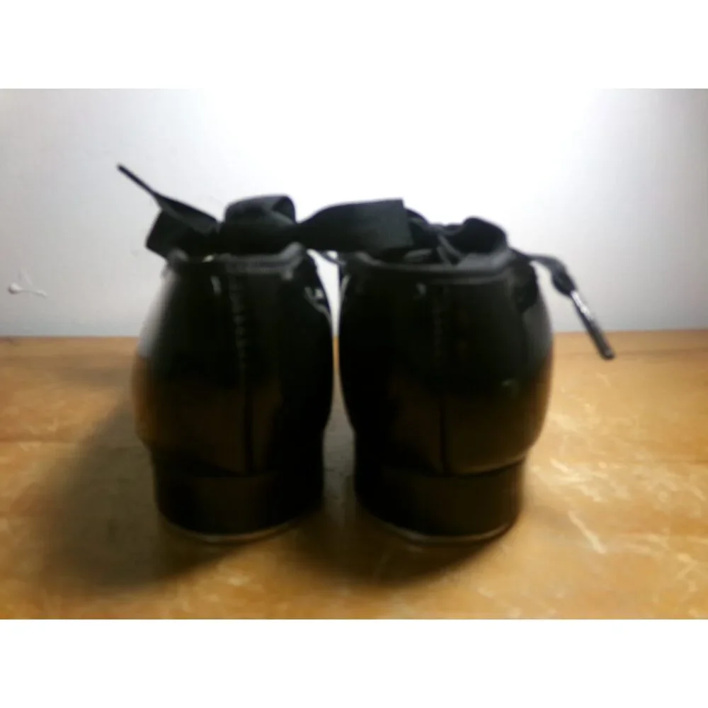 Pre-Owned Dance Tap Shoes Capezio Little Kids 13M Tyette Man Made Elastic Stude